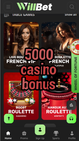 5000 Casino Bonus - Massive Welcome Bonus-casinoorder.vip