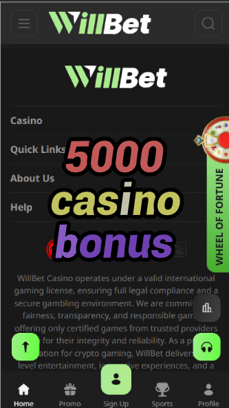 5000 Casino Bonus - Massive Welcome Bonus-casinoorder.vip